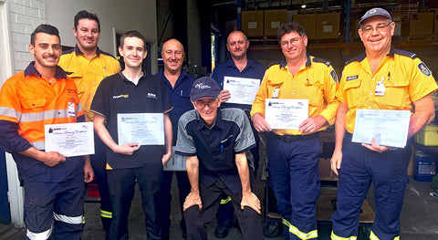 NSW Rural Fire Service heads to EPG Engines Head Office