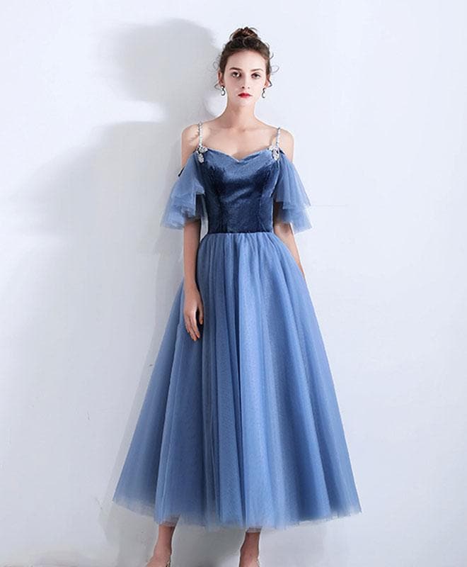 Simple Blue Bridesmaid Dresses Flash ...