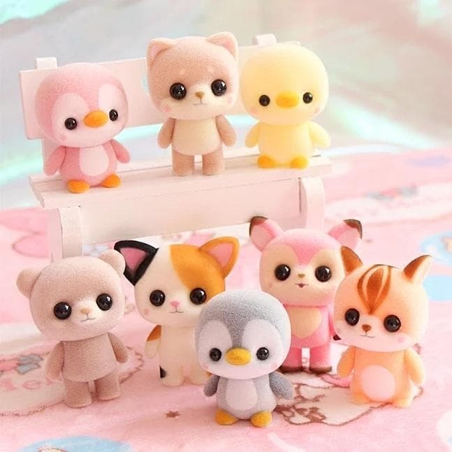 kawaii animal dolls