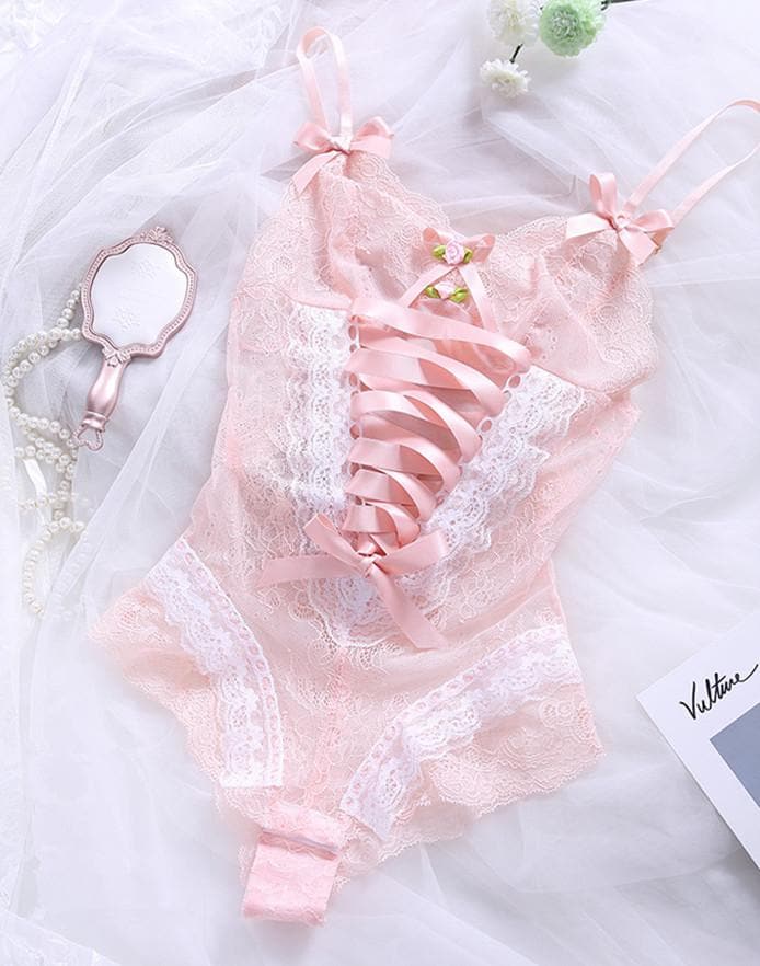 pink lingerie