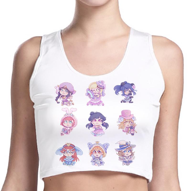Featured image of post Anime Girls In Crop Tops Kid girls crop top sport dance bra tops teens gym yoga tank vest shirt underwear