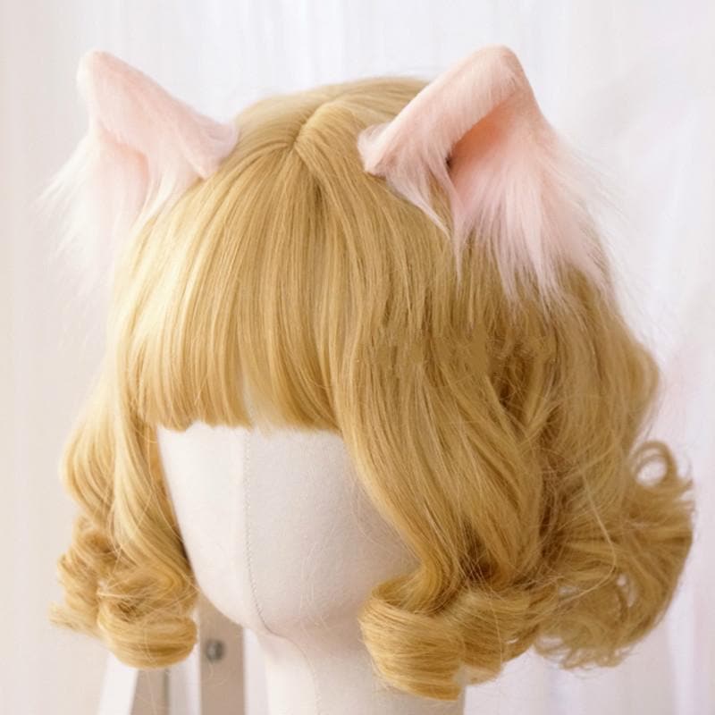 plush cat ears