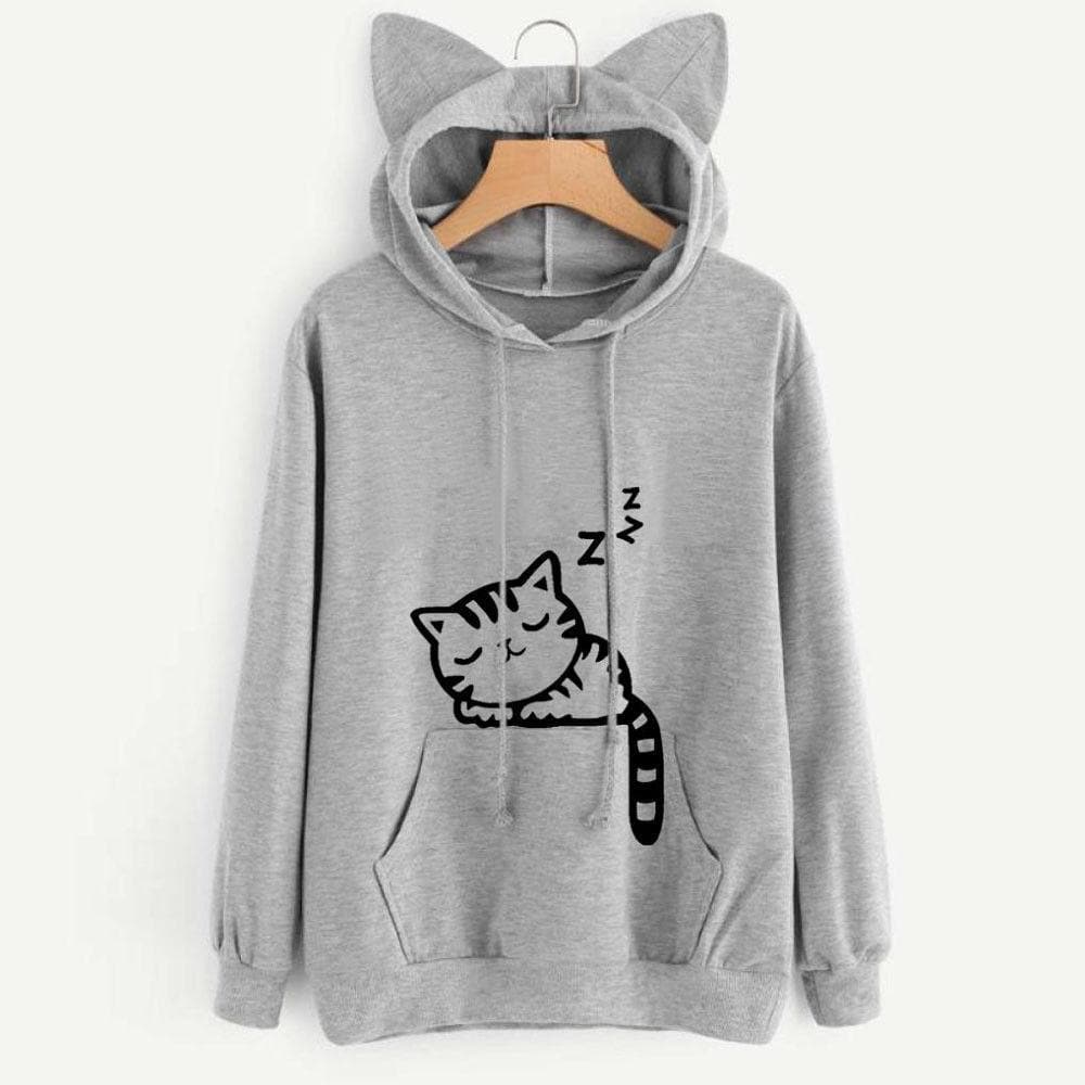 kitten hoodie