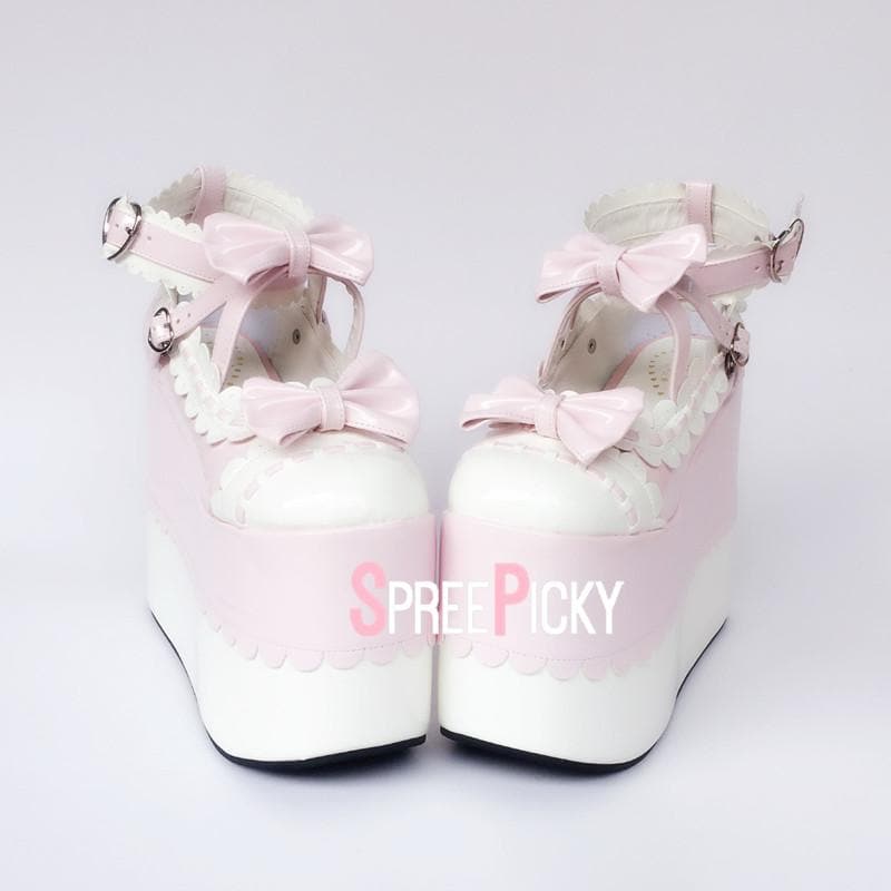 pink lolita heels
