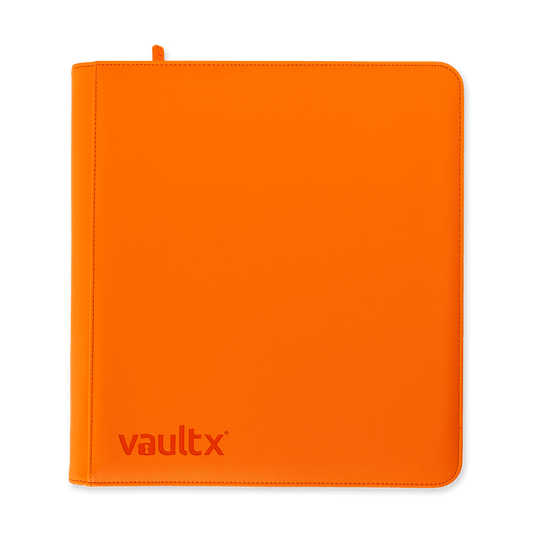 4-Pocket Exo-Tec® Zip Binder Just Orange