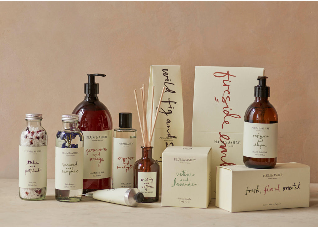 group of products showing fragrance families
