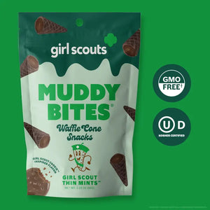 Thin Mint Bite-Sized Waffle Cones Snacks - Teddy's Candy Bar & More