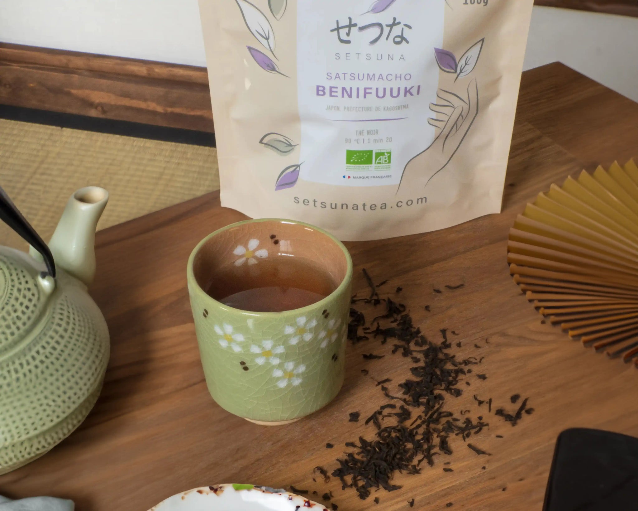 thé noir benifuuki japon setsunatea