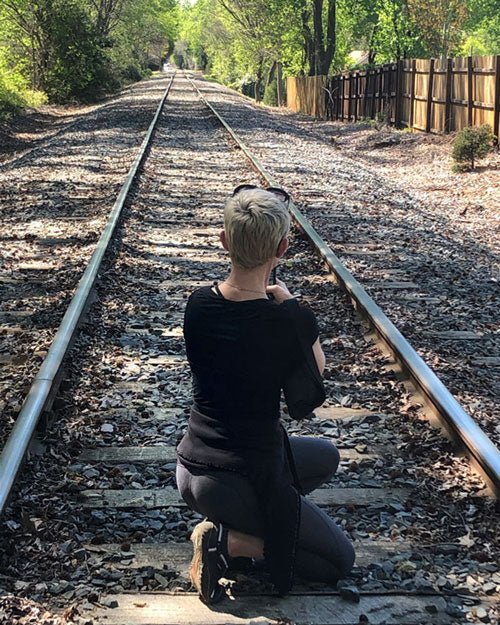 Sara Schwittek - Railroad Track in NoDa, Charlotte, North Carolina
