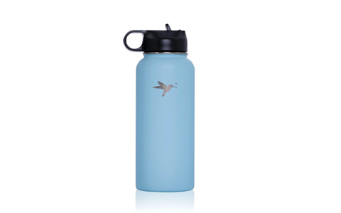 HYDRATE 32OZ ARCTIC BLUE STAINLESS STEEL BOTTLE