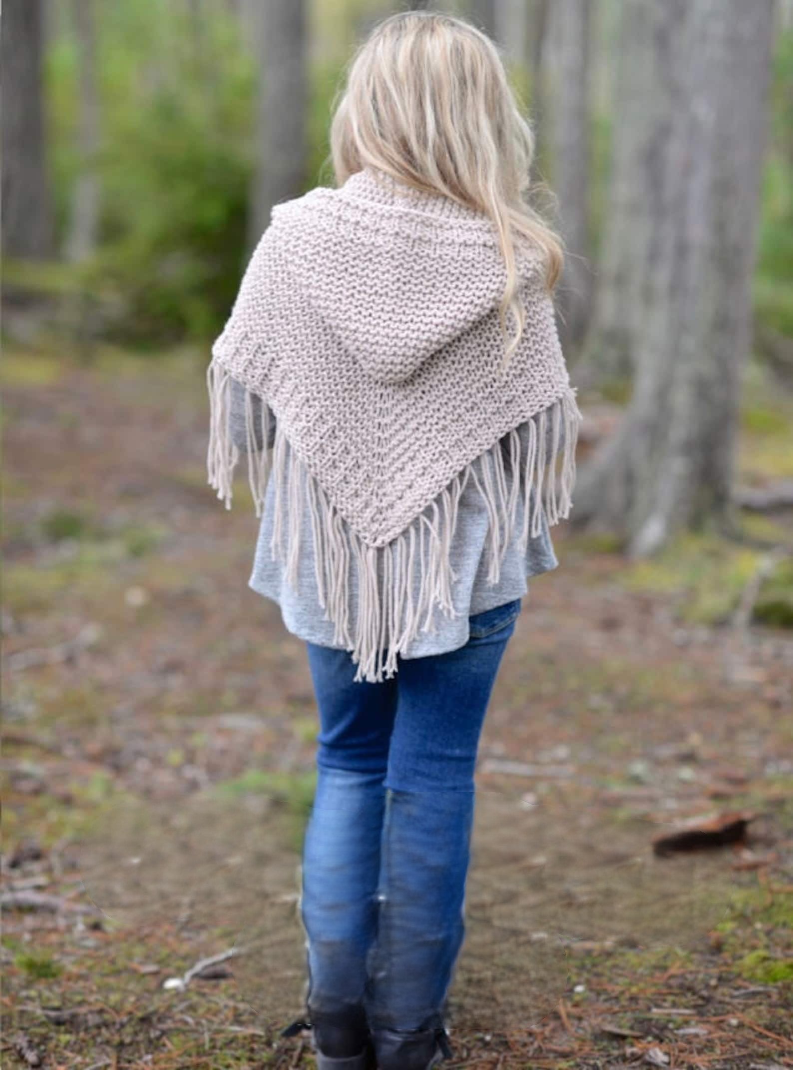 The Cambric Shawl Knitting Pattern (toddler, child, teen and adult sizes) - ForKnitter product image