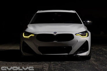 BMW E60 M5 with M4 daytime running lights by tuningblog