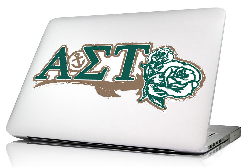 alpha sigma tau car decal