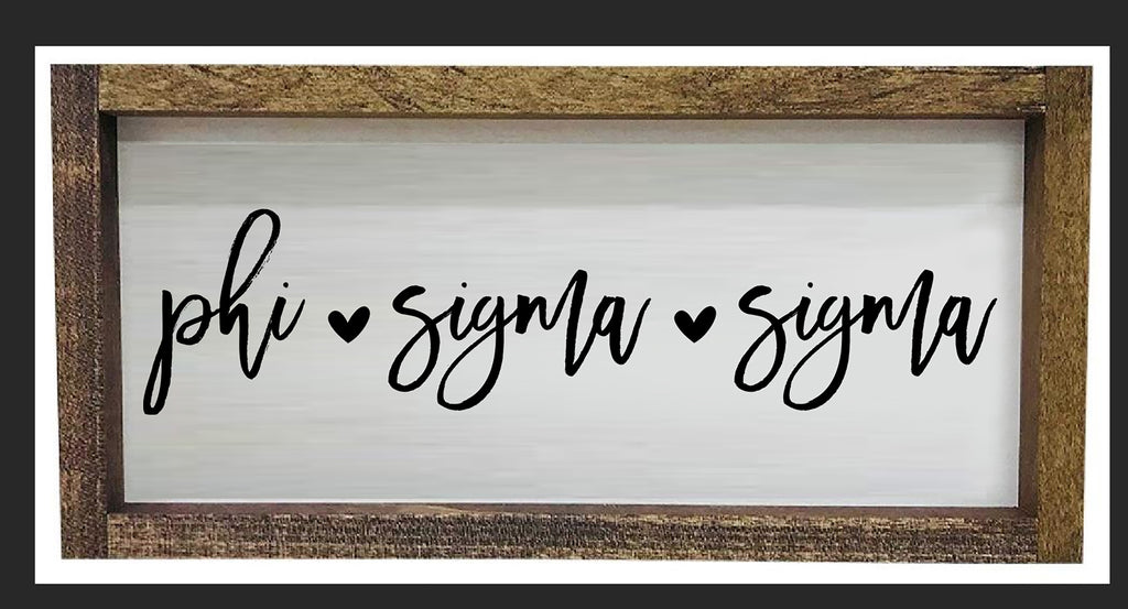 phi sigma sigma sorority