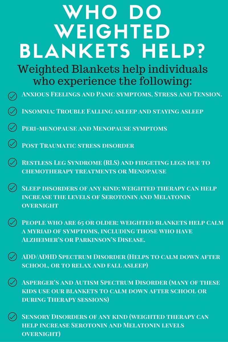 Who Do Weighted Blankets Help? – Weighting Comforts