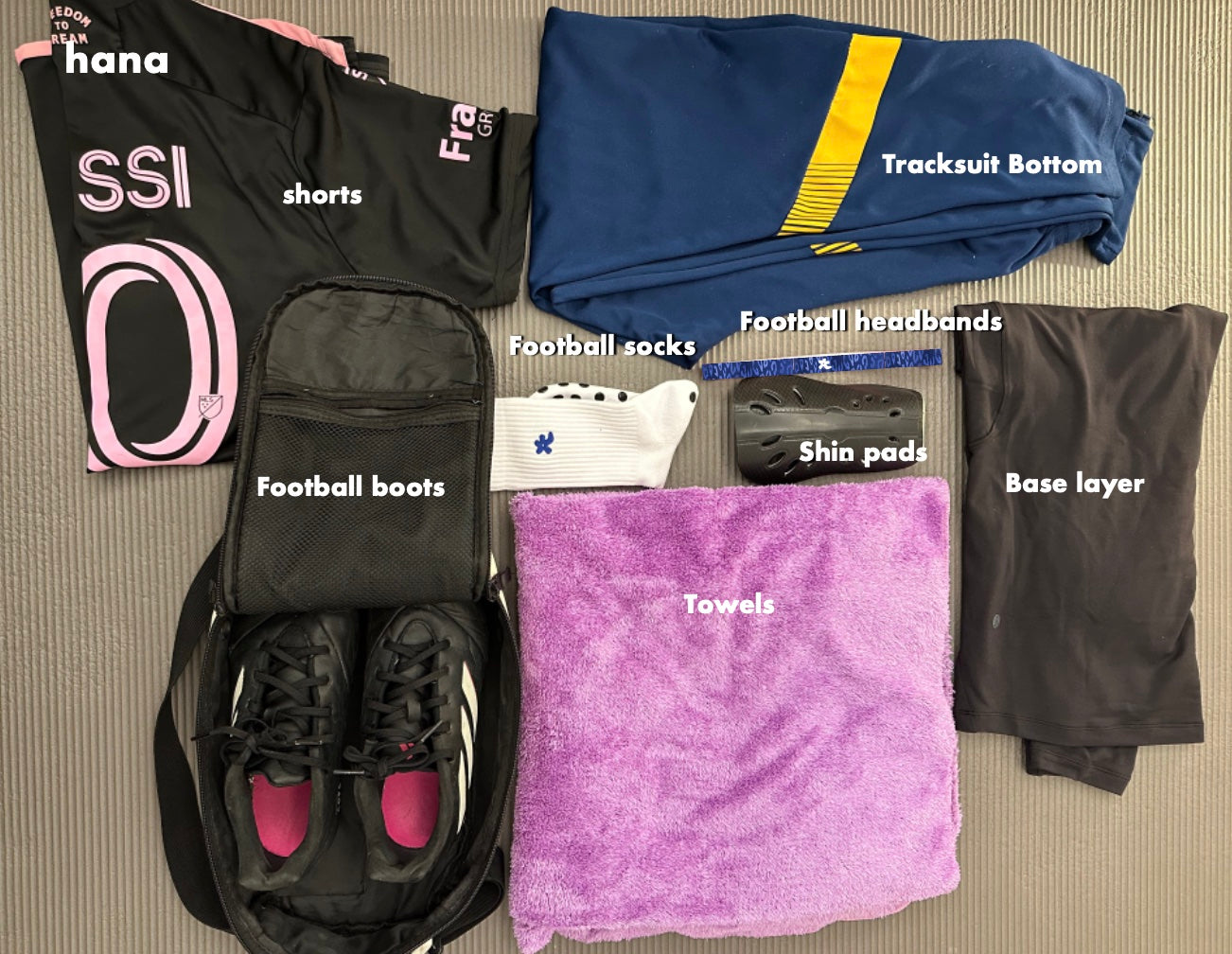 what you should bring in your football bag to pack like a pro