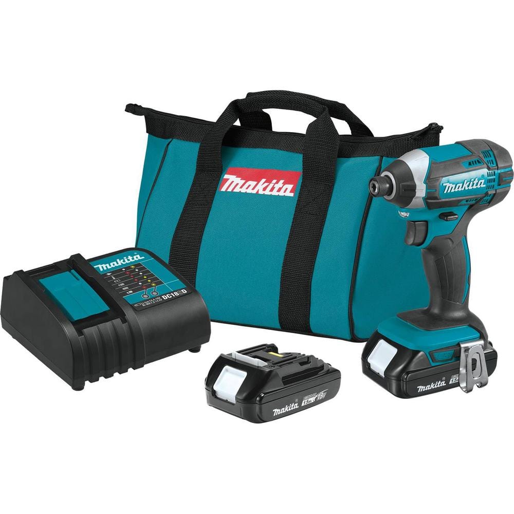 1.5 Ah 18-Volt LXT Lithium-Ion Compact Cordless 1/4 in. Impact Driver Kit