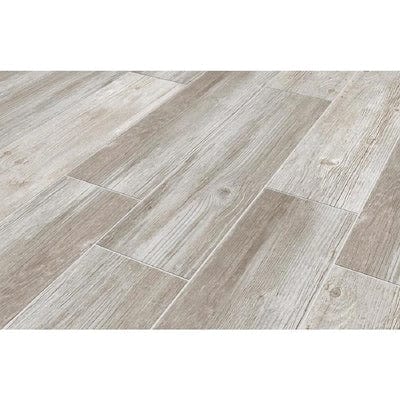 Style Selections Acacia Natural 6-in x 36-in Glazed Porcelain Wood Look  Floor and Wall Tile (1.42-sq. ft/ Piece) at
