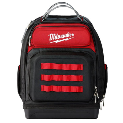 Milwaukee Jobsite Backpack 35 Pockets Impact Water Resistant Breathable  Padded