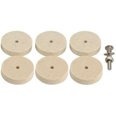 6 in. Loose Cotton Buffing Wheel