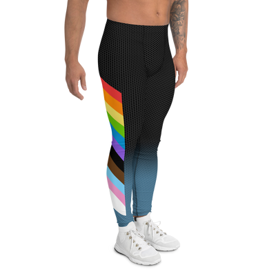 LGBTQ+ Pride/Keep It Queer Plus-Size, High-Waisted, Wide-Ankle Bodybuilding Tights