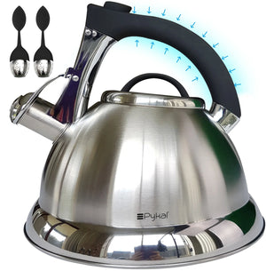 Whistling Tea Kettle with ICool - Handle - Momayaz