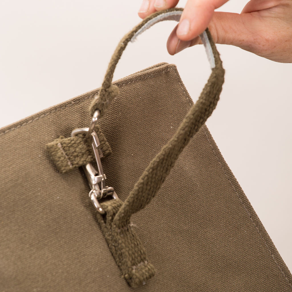 canvas glove bag