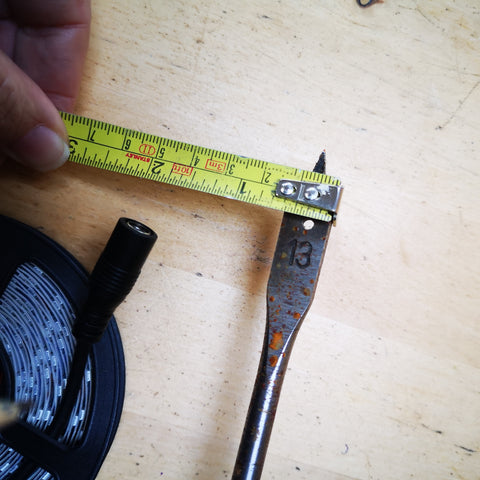 measure drill bit