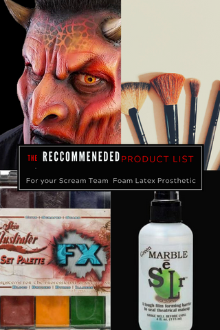 Recommended Products for your Scream Team Prosthetic 