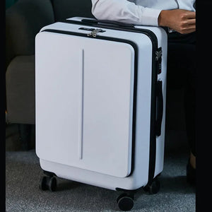 Suitcases For Hand Luggage Female Small 20 Inch Business Travel Suitcase 24 Inch Cabin Men's Lightweight Password Trolley - YB Gift Store