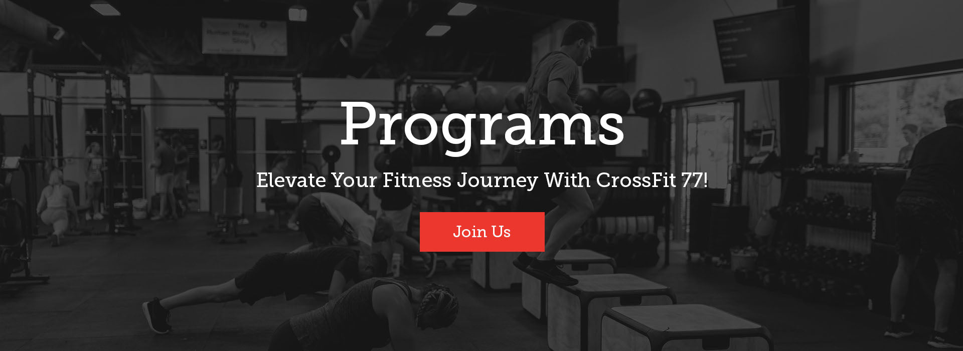 Programs Elevate Your Fitness Journey With CrossFit 77! CTA: Join Us