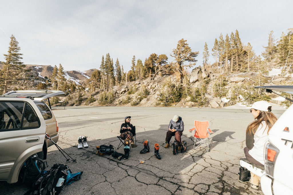 alpine lookbook parking lot