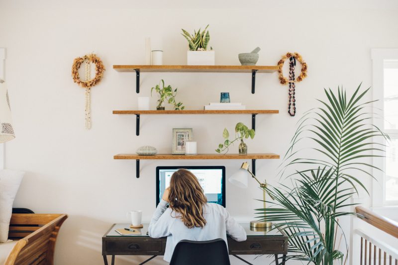 sunski blue light glasses- work from home set up