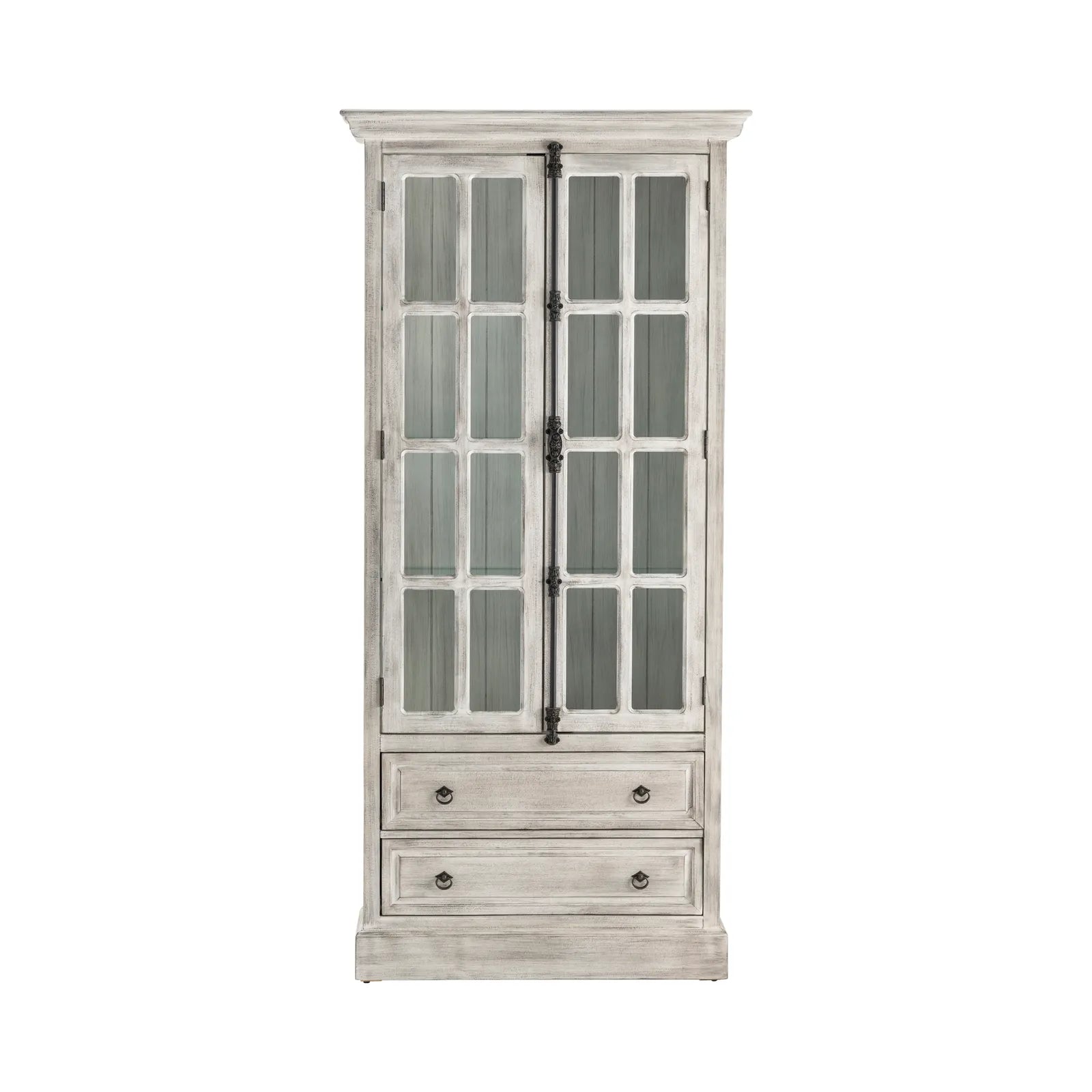 Hudson Curio Cabinet - Light Gray