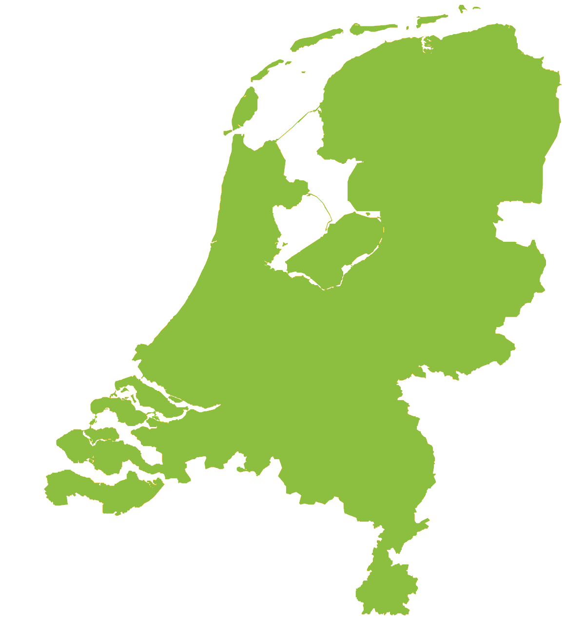 Map of Netherlands