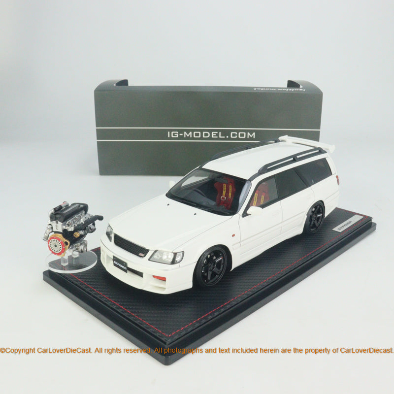 Ignition Model 1/18 Nissan STAGEA 260RS (WGNC34) Blue ( IG2891 ) Resin