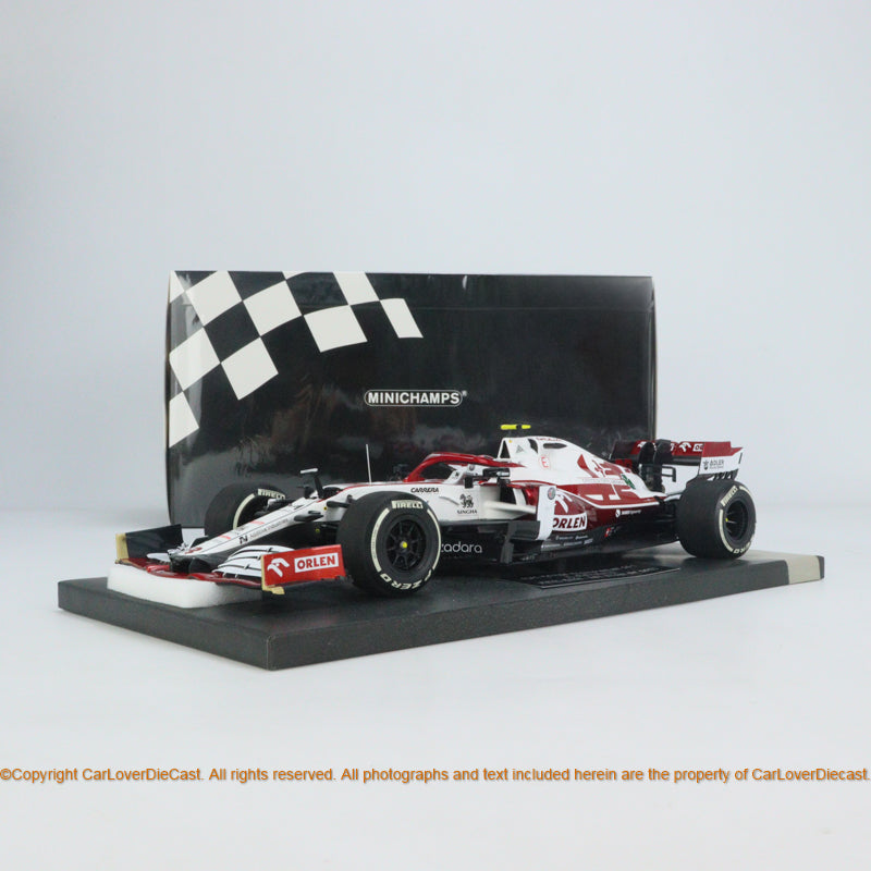 MINICHAMPS 1:43 ALFA ROMEO F1 TEAM ORLEN C42 - VALTTERI BOTTAS - BAHRA