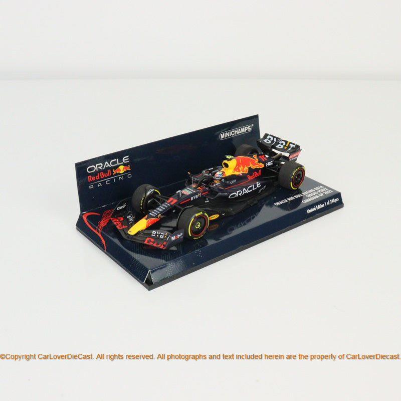 MINICHAMPS 1:43 ORACLE RED BULL RACING RB19 - SERGIO PEREZ – 2023 (417