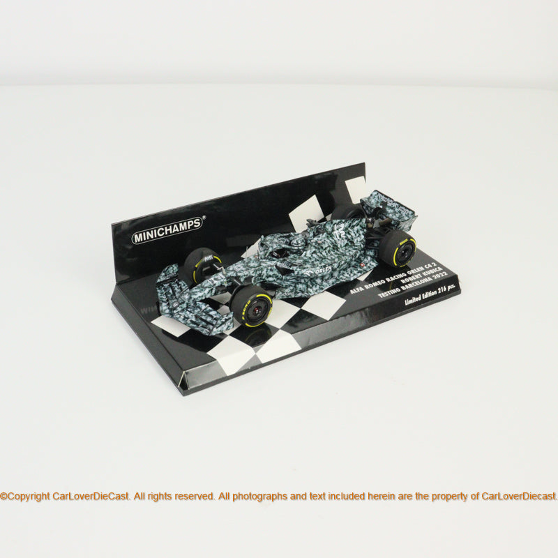 MINICHAMPS 1:18 ALFA ROMEO F1 TEAM ORLEN C42 - GUANYU ZHOU TESTING BAR