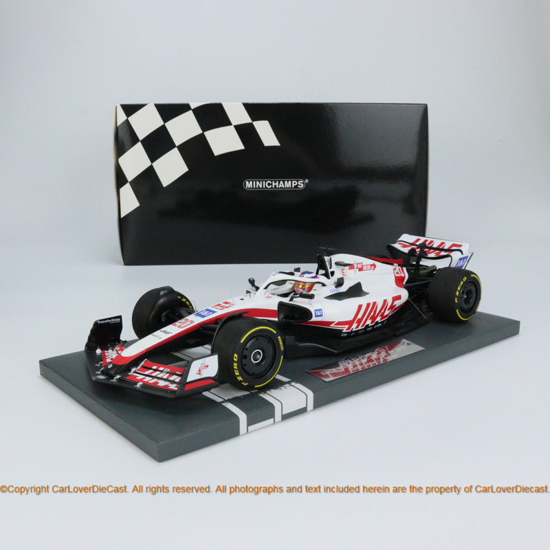 MINICHAMPS 1:43 MONEYGRAM HAAS F1 TEAM VF-23 - KEVIN MAGNUSSEN – 2023