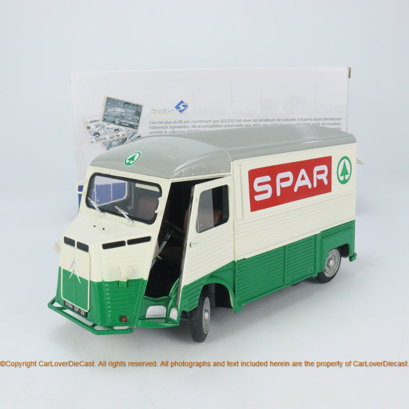 Solido 1:18 Citroën Type HY Gris Metal 1969 (S1850020) Diecast car mod