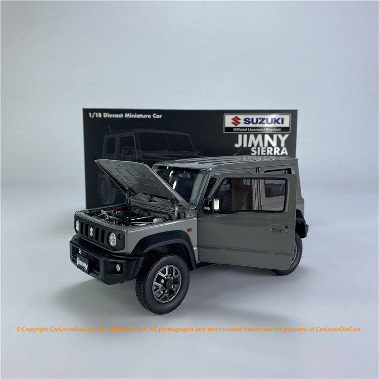 BM Creations 1:18 Suzuki Jimny (JB74) Superior White (26U) (Right/Left