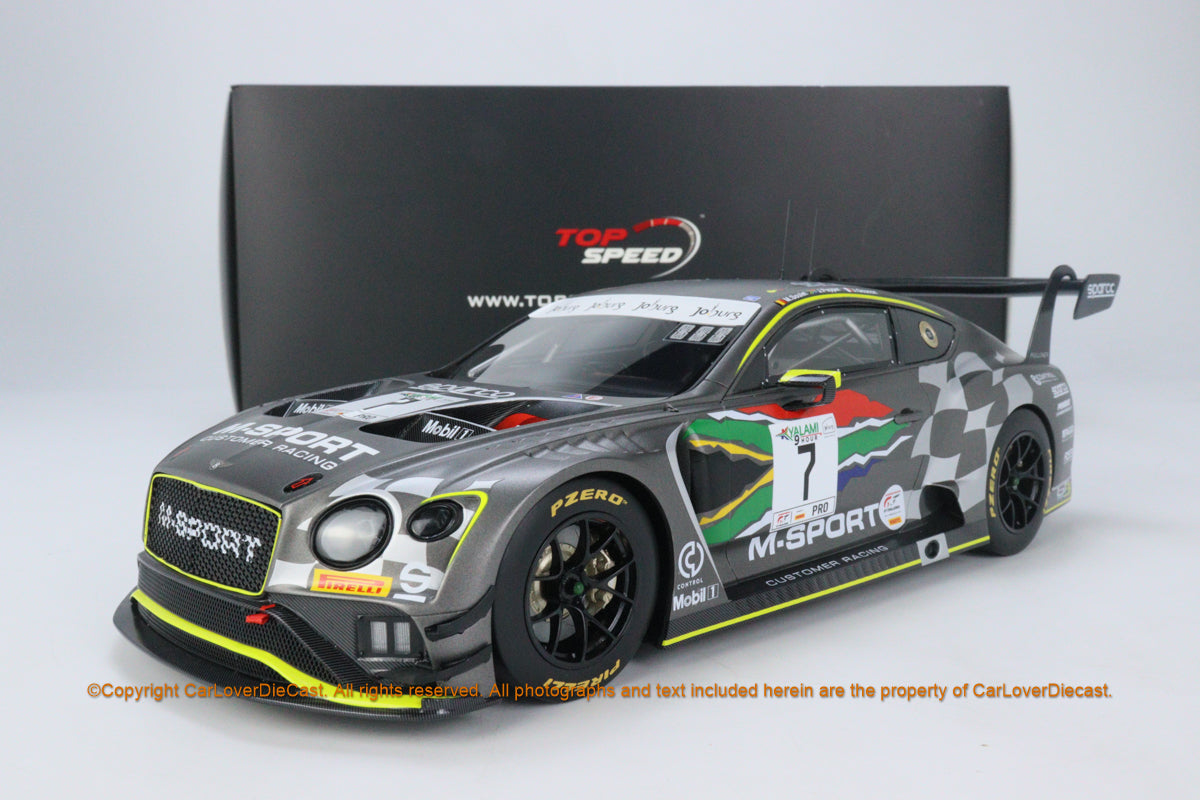 TSM Model - Bentley Continental GT3 #24 Blancpain GT Series Endurance