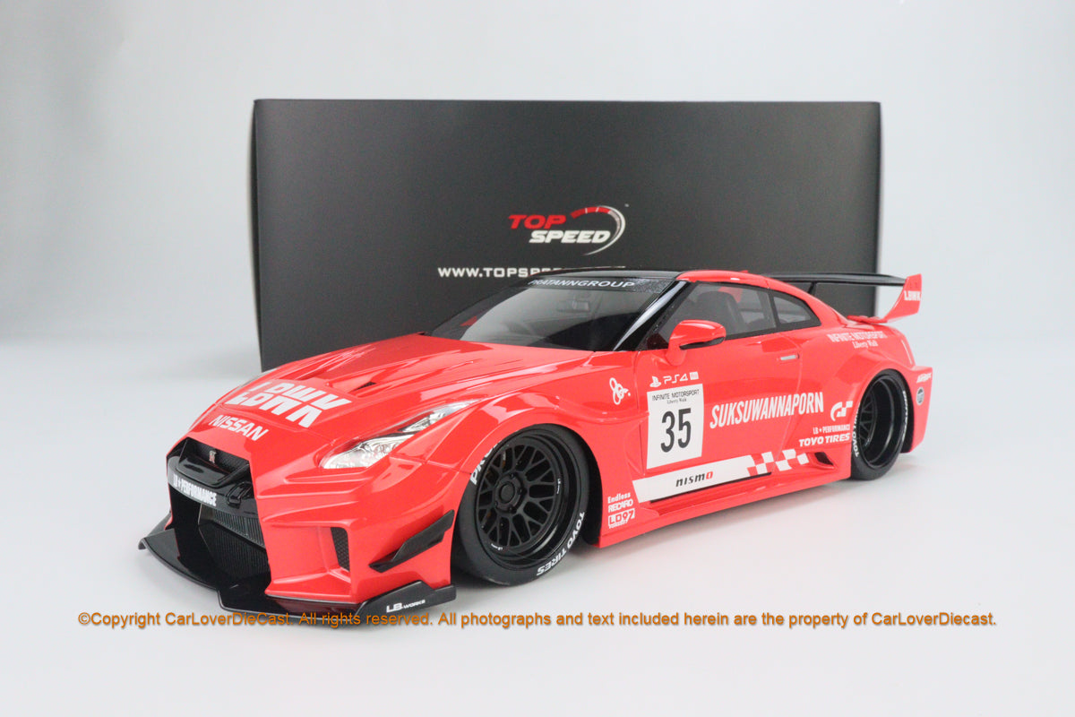 TopSpeed 1:18 Nissan LB-Silhouette WORKS GT 35GT-RR Ver.2 LB Racing Fo