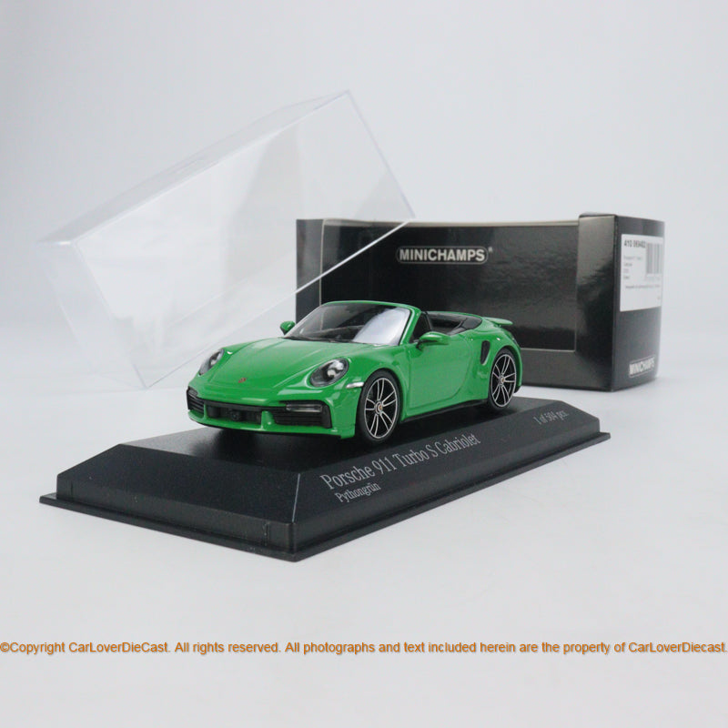 MiniChamps 1:18 Porsche 911 (992 Turbo S Coupe Sport Design 2021 - Chi
