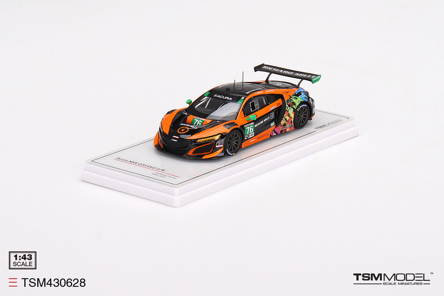 TSM Model 1:43 Acura NSX GT3 EVO22 #93 Racers Edge Motorsports w/ WTR