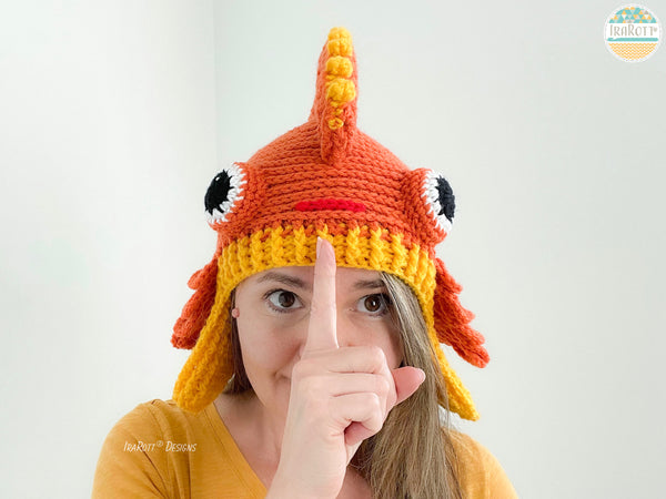 Amber The Fancy Goldfish Hat