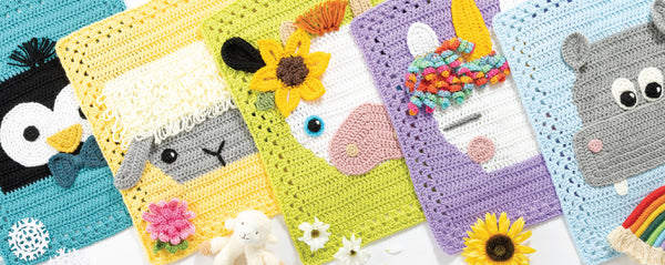 Crochet Animal Blankets And Blocks Book