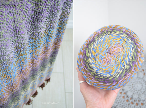 Lion Brand Mandala Tweed Yarn Review