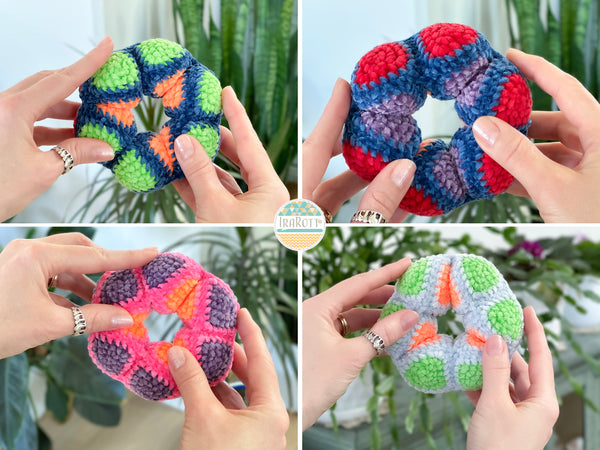 Endless Hexi Crochet Fidget Toy